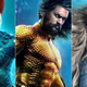 Mera, Arthur, and Atlanna in posters for Aquaman.